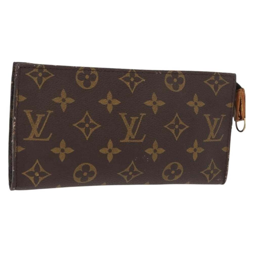 Louis Vuitton Monogram Bucket GM Accessory Pouch Brown